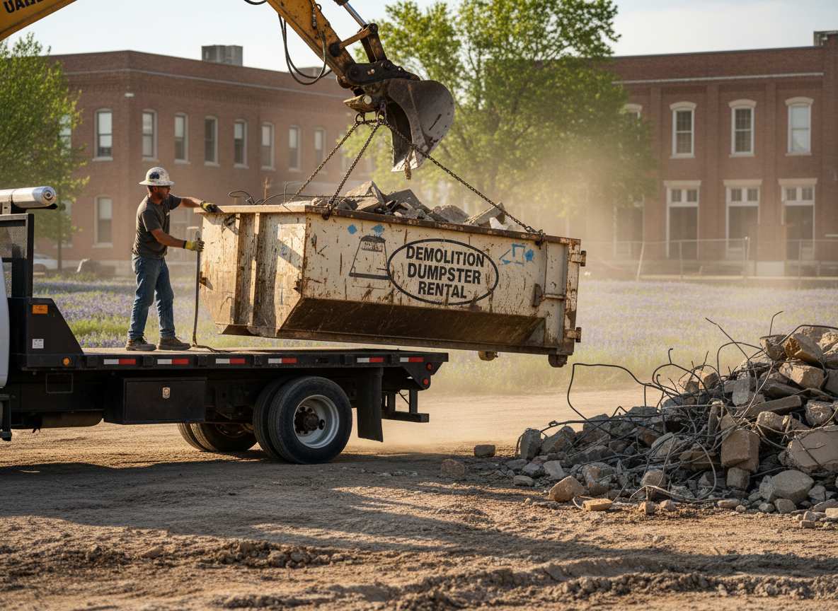 Roll Off Dumpster Service in Millican, TX